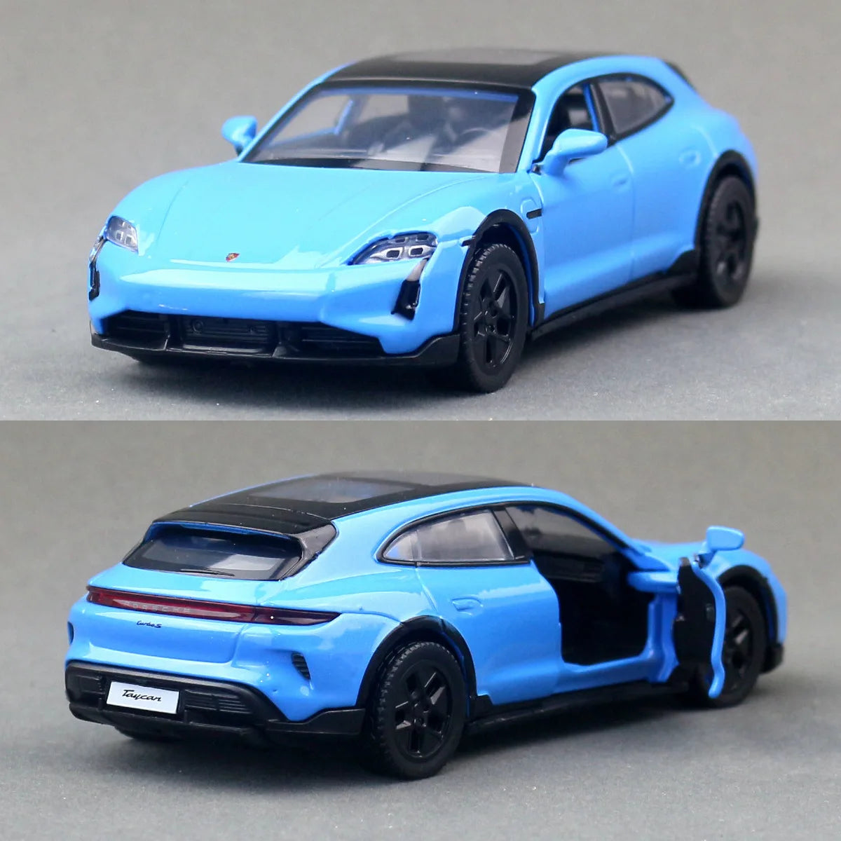 1:36 Porsche Taycan Turbo S Cross Turismo Alloy Car Model