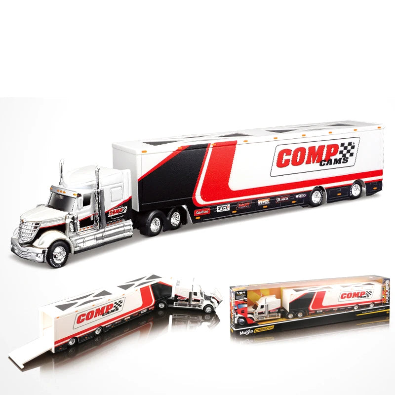 Maisto 1:64 MACK Anthem LoneStar UP Transport Trailer Diecast Model