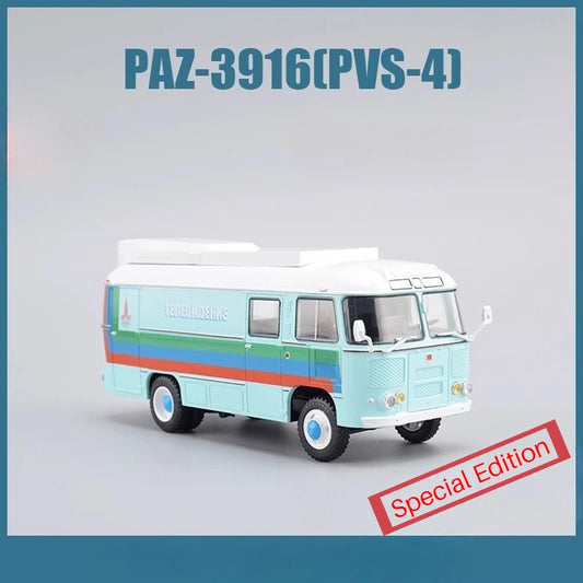 MODEL RTR PAZ-3916 PVS-4 1:43 Moscow Olympics Die-Cast Model