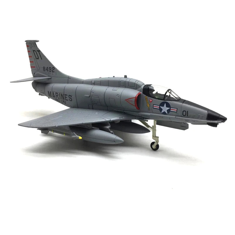 JASON TUTU 1/72 Scale US Marine Corps A-4 Skyhawk Fighter Diecast Metal Finished Aircraft Model Skyhawk A-4 Drop shipping