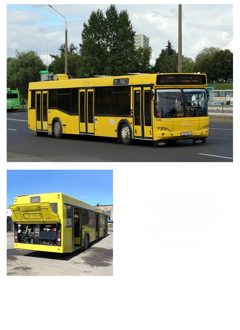 Low Floor Bus MAZ-103 Diecast Model Belarus Bus JAVN066 Model