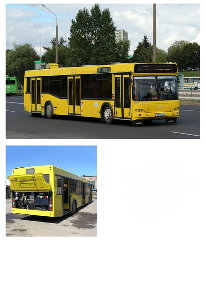 Low Floor Bus MAZ-103 Diecast Model Belarus Bus JAVN066 Model