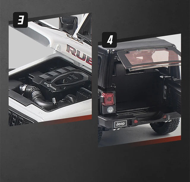 Jeep Wrangler Rubicon 20th Alloy Diecast Vehicle