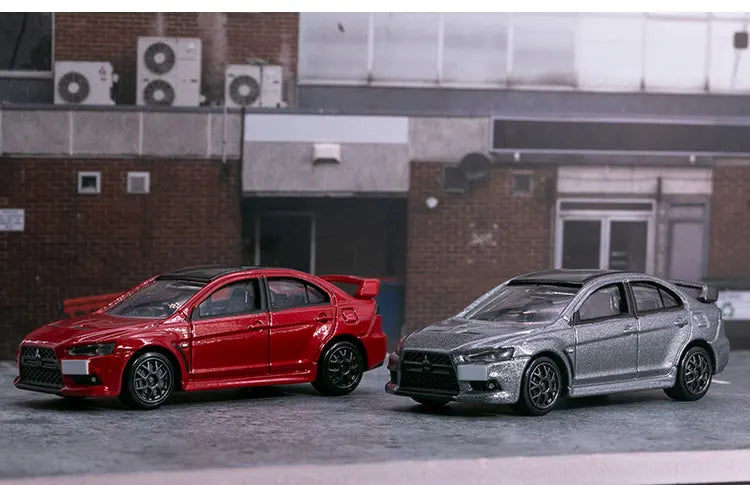 TOMY Mitsubishi Lancer Evolution X (Evo X) JDM 1:64 Diecast Model Car by Maisto