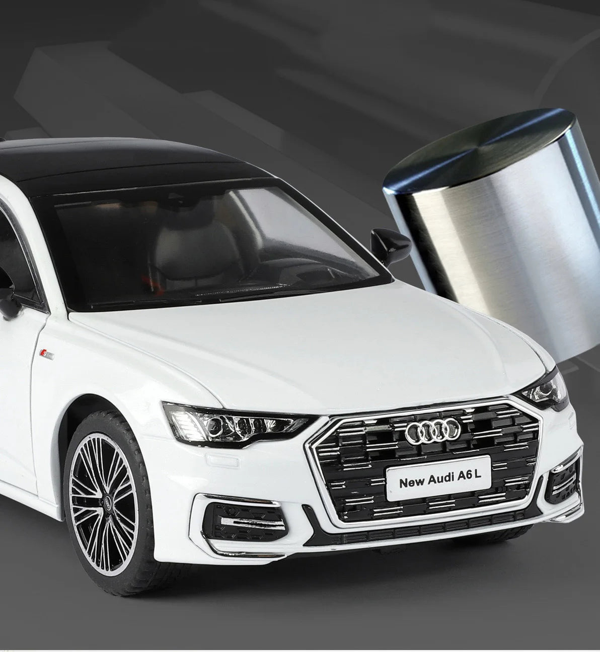 AUDI A6 Alloy Diecast Model Car - Sound and Light Collection Edition – 1:24 Scale
