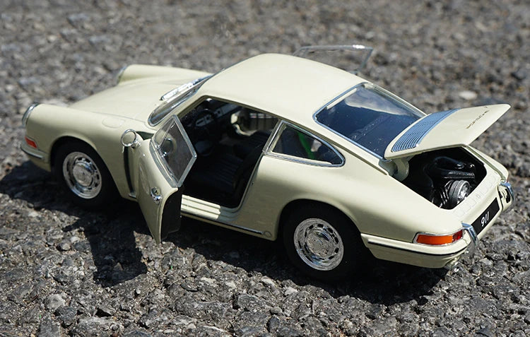 WELLY 1:24 Porsche 911 1964 Alloy Car Model Diecasts & Toy Vehicles Car Model Miniature Scale Model Car Toy For Children