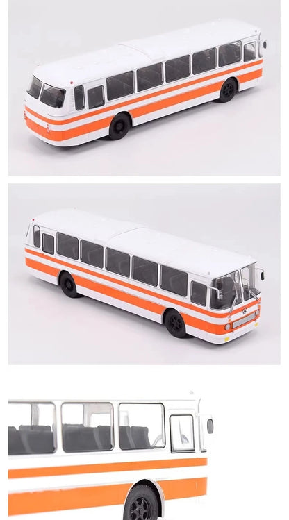 MODEL RTR 1:43 LAZ-699R Retro Intercity Bus Collectible Model