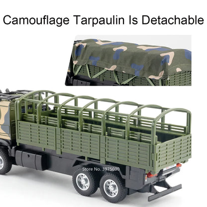 Military Transport Truck Diecast Collectible Model