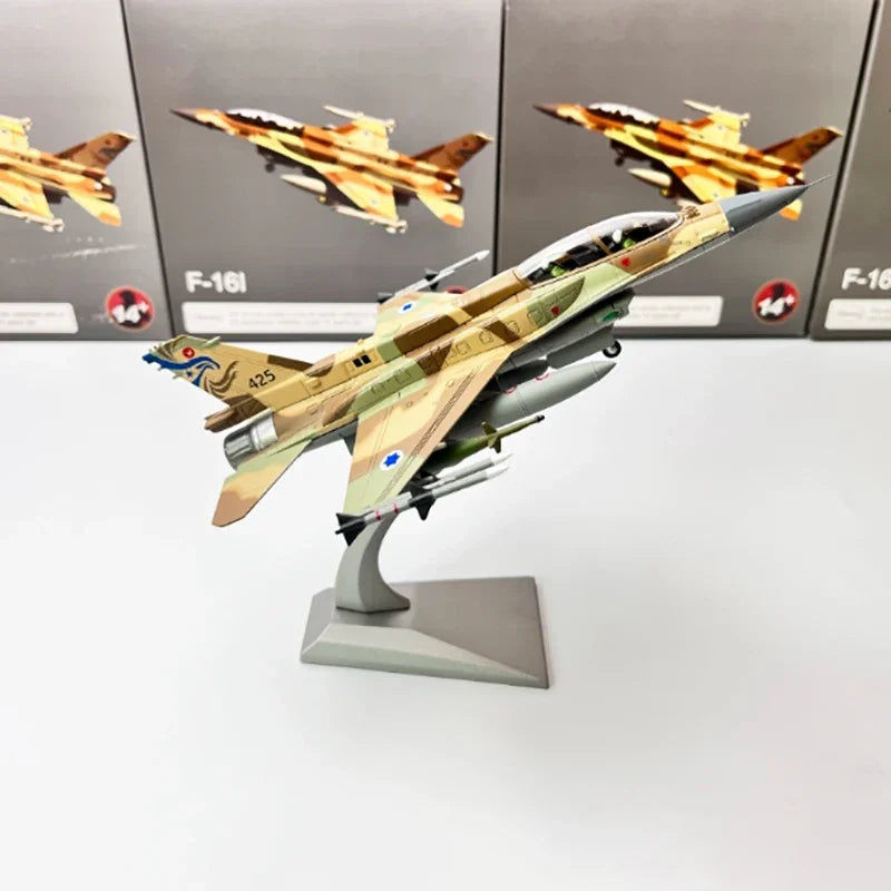 F16I Israel Air Force Fighter Aircraft Diecast Collectible Model