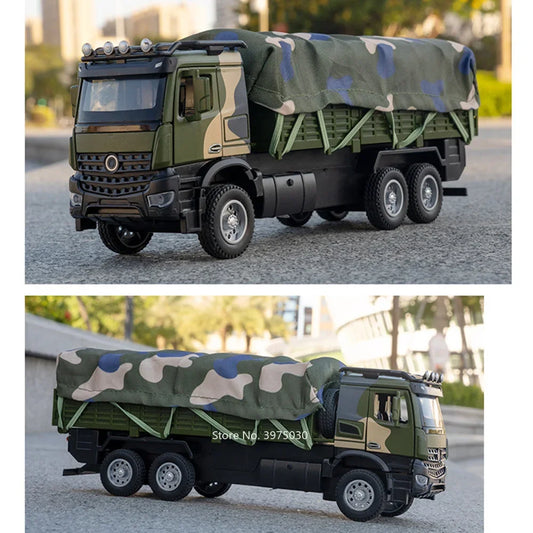 Military Transport Truck Diecast Collectible Model