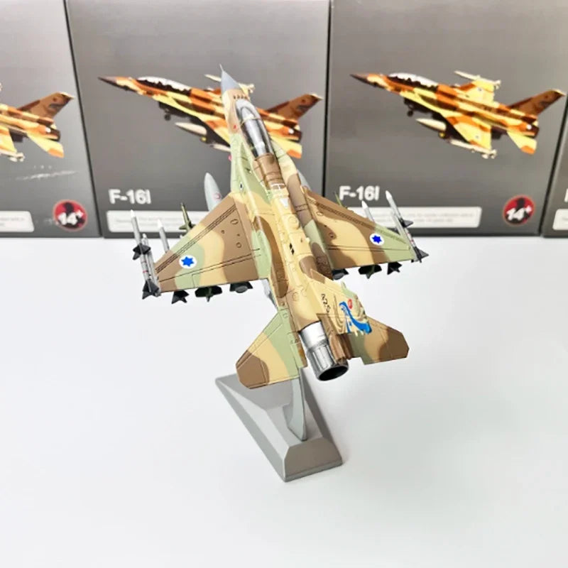 F16I Israel Air Force Fighter Aircraft Diecast Collectible Model