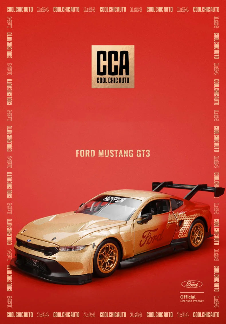 Ford Mustang GT3 Limited Edition Alloy Racing Car Model