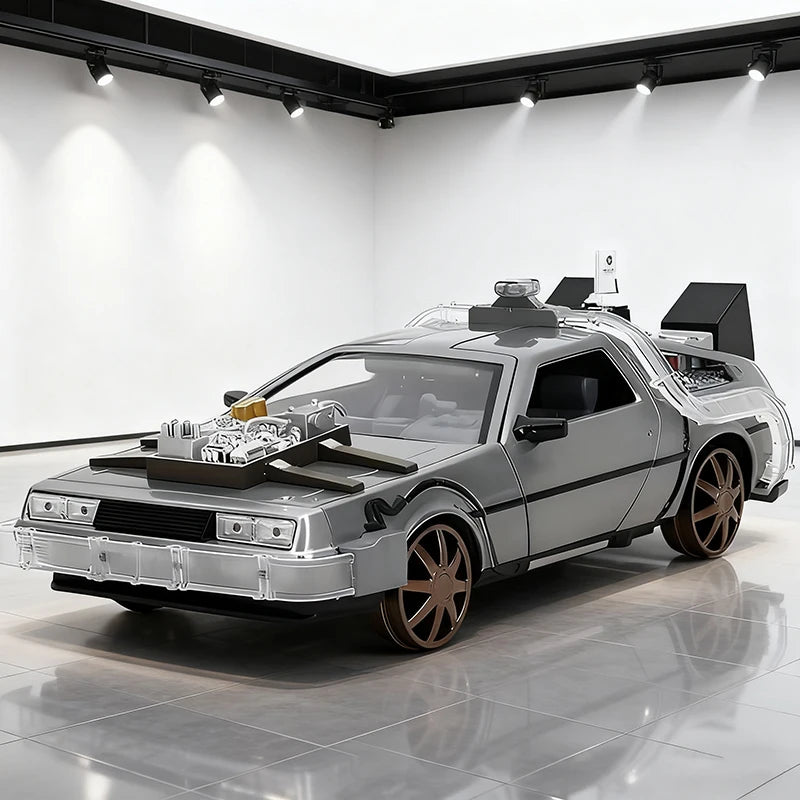 JADA 1:24 Back to the Future DeLorean DMC-12 Diecast Model Car