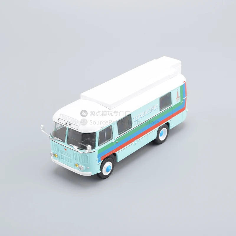 MODEL RTR PAZ-3916 PVS-4 1:43 Moscow Olympics Die-Cast Model