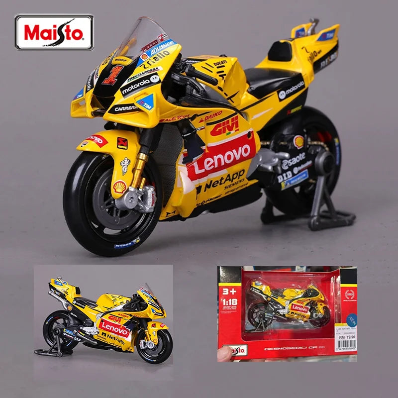 Maisto 1:18 Scale Gresini Racing #93 Motorcycle (2024)