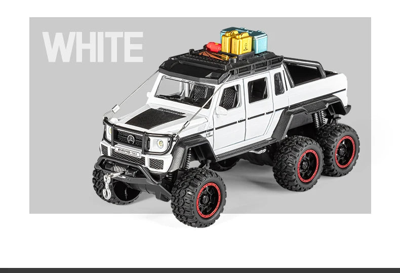 G63 6X6 Adventure Edition Diecast Alloy Car Model