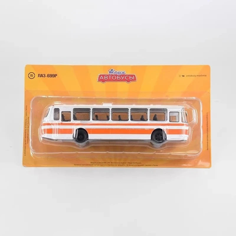 MODEL RTR 1:43 LAZ-699R Retro Intercity Bus Collectible Model