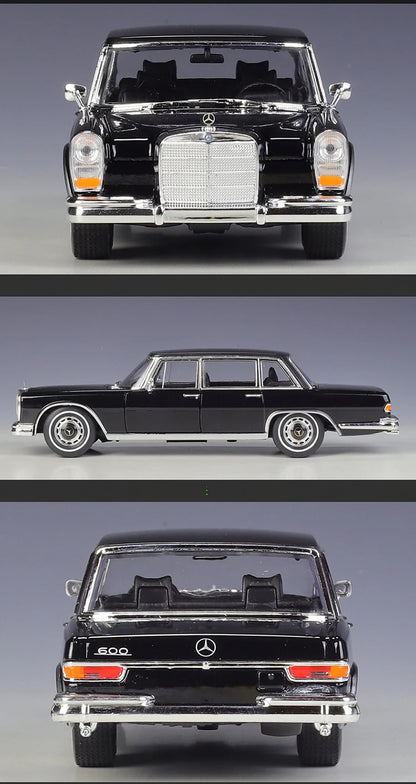 WELLY 1:24 Mercedes-Benz 600 Diecast Model Car