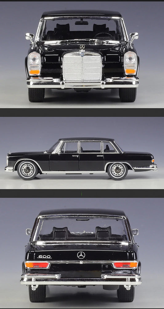 WELLY 1:24 Mercedes-Benz 600 Diecast Model Car