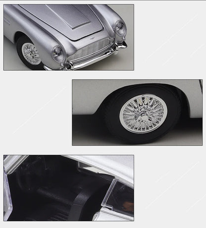 WELLY 1:24 Aston Martin DB5 Alloy Car Diecasts & Toy Vehicles Car Model Miniature Scale Model Car Toy For Children