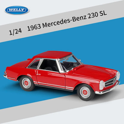 1:24 Mercedes-Benz 230 SL 1963 – Diecast Collector Model