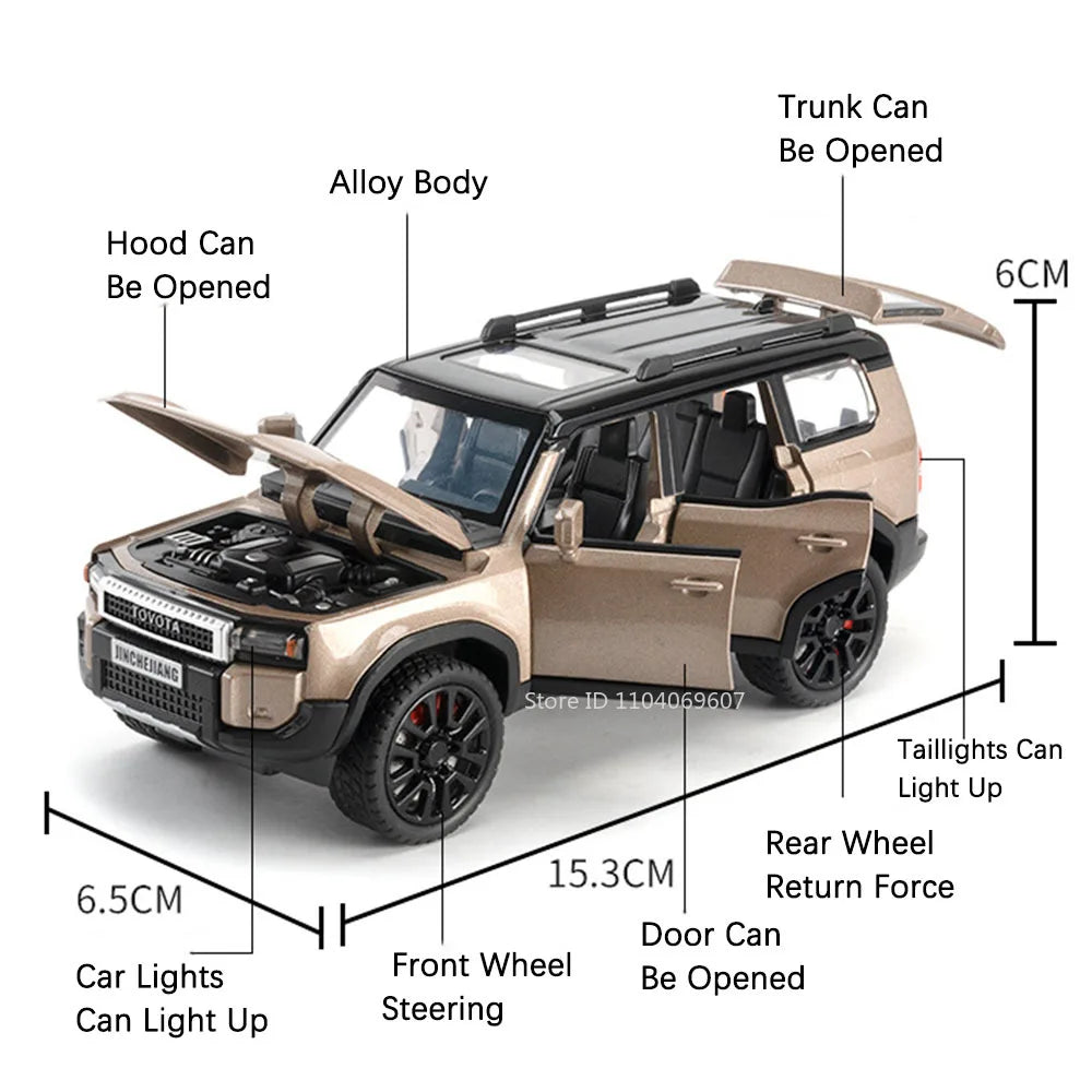 1:32 Prado SUV Diecast Model Collection