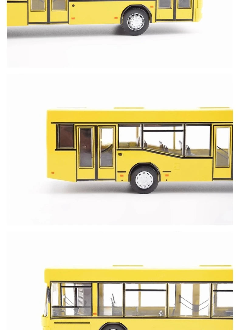 Low Floor Bus MAZ-103 Diecast Model Belarus Bus JAVN066 Model