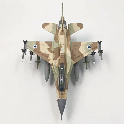 F16I Israel Air Force Fighter Aircraft Diecast Collectible Model
