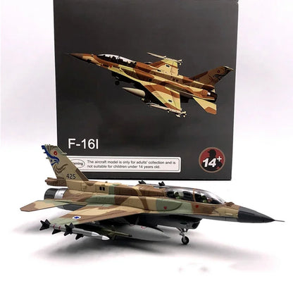 F16I Israel Air Force Fighter Aircraft Diecast Collectible Model