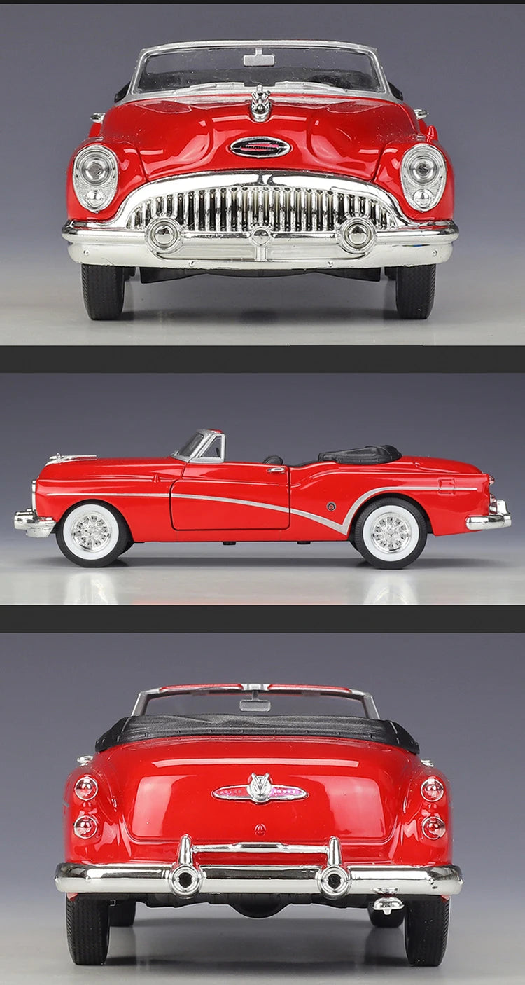 WELLY 1:24 Buick Skylark 1953 Alloy Car Diecasts & Toy Vehicles Car Model Miniature Scale Model Car Toy For Children