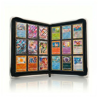 EVORETRO 9-Pocket Zip-Up Trading Card Zipper Binder for 360 cards